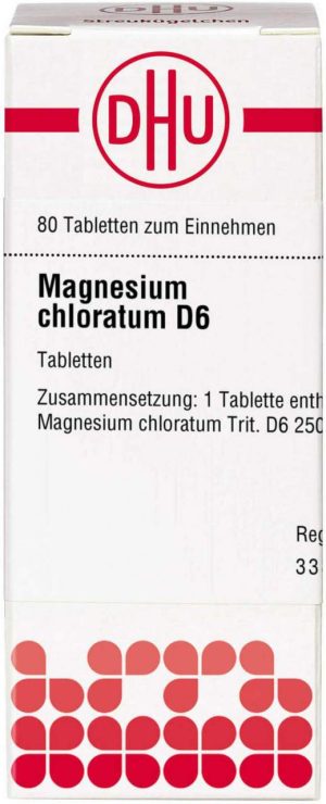 Magnesium Chloratum D 6 80 Tabletten