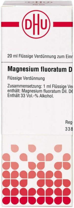 Magnesium Fluoratum D 6 Dilution 20 ml