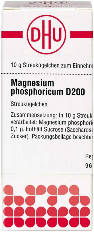 Magnesium Phosphoricum D 200 Globuli 10 G