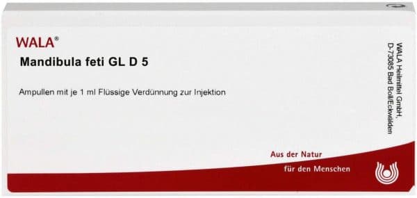 Mandibula Feti Gl D 5 Ampullen 10 X 1 ml