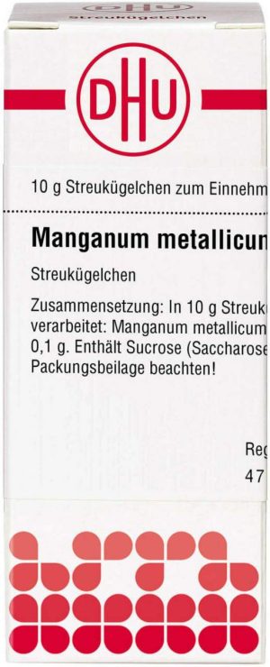 Manganum Metallicum D 10 Globuli 10 G