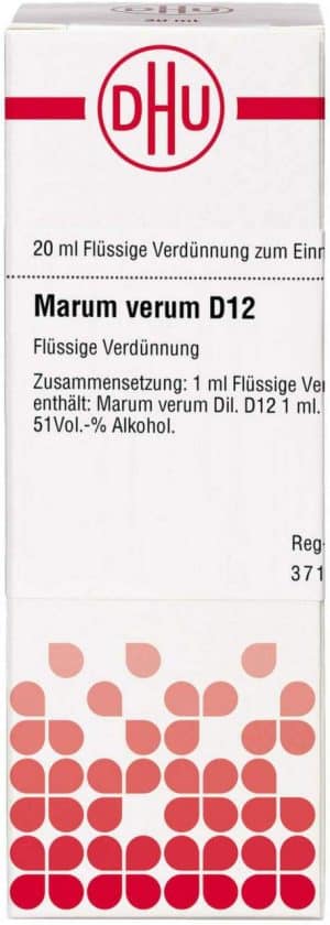 Marum Verum D 12 Dilution 20 ml