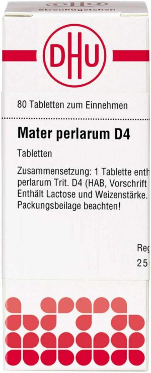 Mater Perlarum D 4 Tabletten