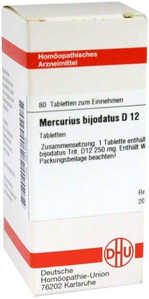 Mercurius Bijodat. D 12 Tabletten