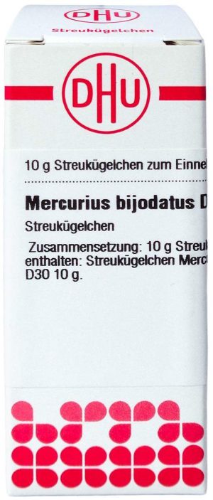Mercurius Bijodatus D 30 Globuli 10 G
