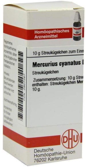 Mercurius Cyanatus D 6 Globuli