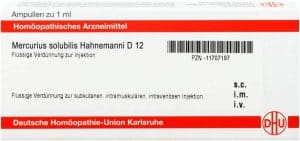 Mercurius Solubilis Hahnemanni D 12 Ampullen 8 X 1