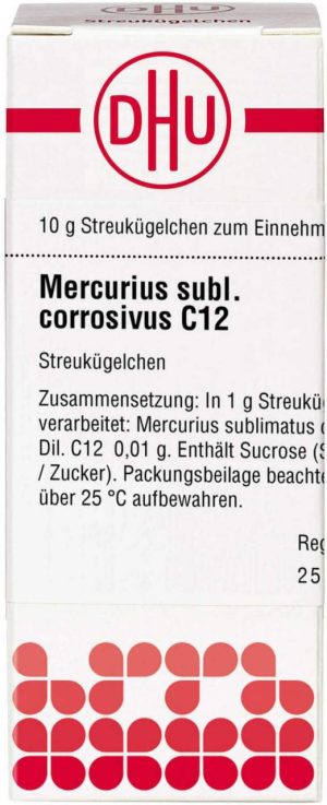 Mercurius Sublimatus Corrosivus C 12 Globuli 10 G