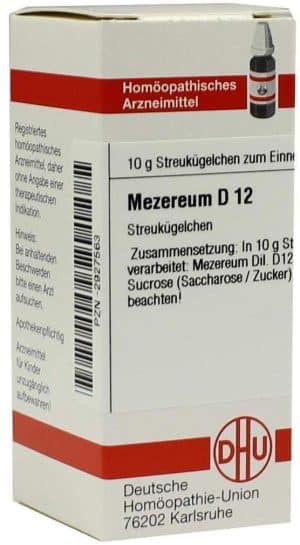 Mezereum D12 10 G Globuli