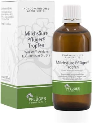 Milchsäure Pflüger Tropfen 100 ml