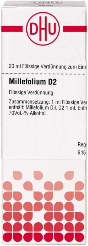 Millefolium D 2 Dilution 20 ml