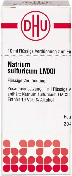 Natrium Sulfuricum Lm Xii Dilution 10 ml