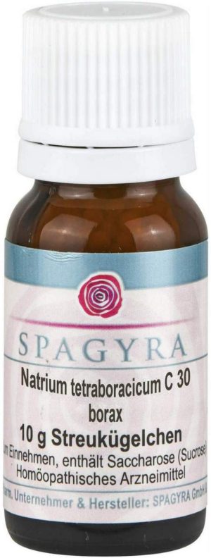 Natrium Tetraboracicum C 30 Borax Globuli 10 G