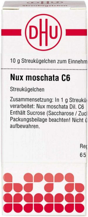 Nux Moschata C 6 Globuli 10 G
