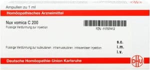 Nux Vomica C 200 Ampullen 8 X 1 ml
