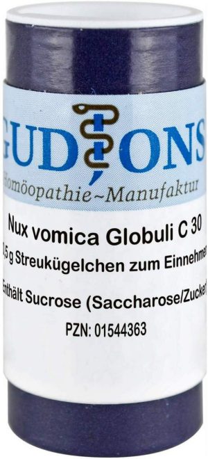 Nux Vomica C 30 Einzeldosis Globuli 0