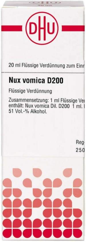 Nux Vomica D 200 Dilution 20 ml