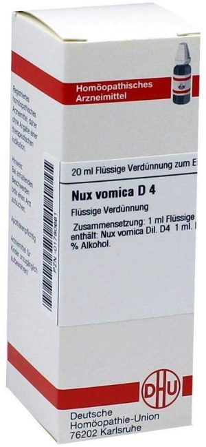 Nux Vomica D4 20 ml Dilution