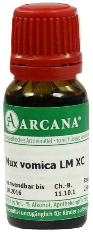 Nux Vomica Lm 90 Dilution 10 ml