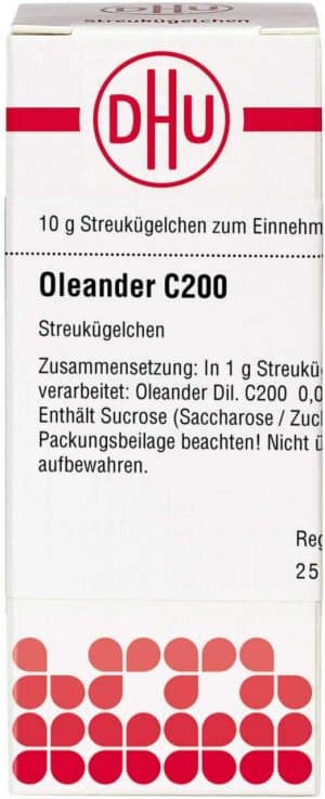 Oleander C 200 Globuli 10 G