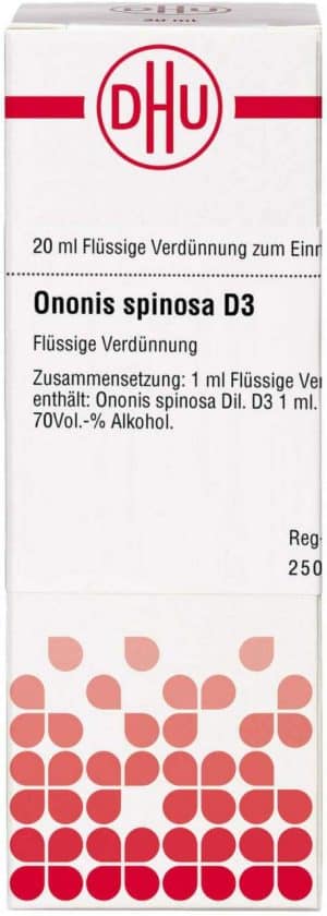 Ononis Spinosa D 3 Dilution 20 ml