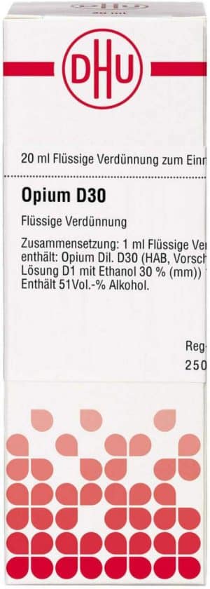 Opium D 30 Dilution 20 ml
