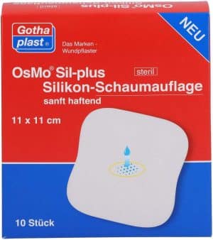 Osmo Sil-Plus Silikon-Schaumauflage 11x11 cm Ster.
