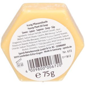 PFLANZENÖLSEIFE Honig Wabenform