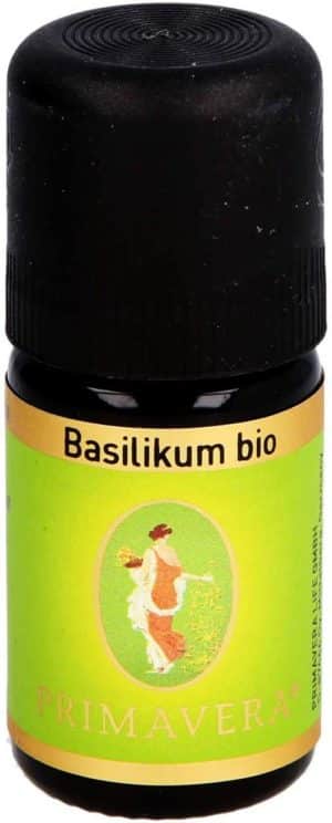 PRIMAVERA Basilikum Ätherisches Öl Bio 5 ml