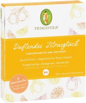 PRIMAVERA Duftendes Zitrusglück Ätherische Öle Set