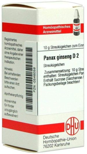 Panax Ginseng D 2 Globuli