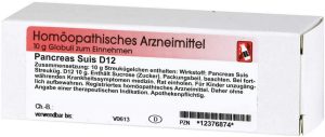 Pancreas Suis D 12 Globuli 10 G