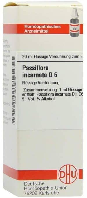 Passiflora Incarnata D6 Dhu 20 ml Dilution