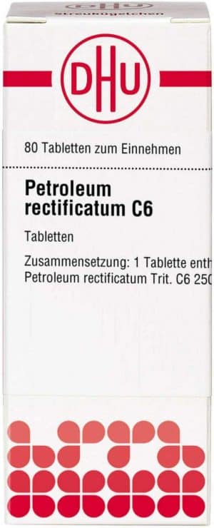 Petroleum Rectificatum C 6 Tabletten 80 Stück