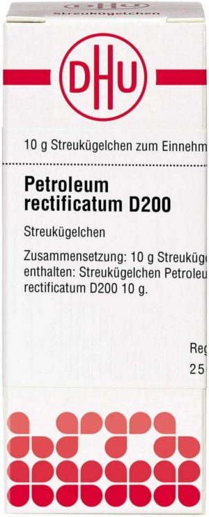 Petroleum Rectificatum D 200 Globuli 10 G