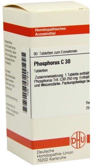 Phosphorus C 30 80 Tabletten
