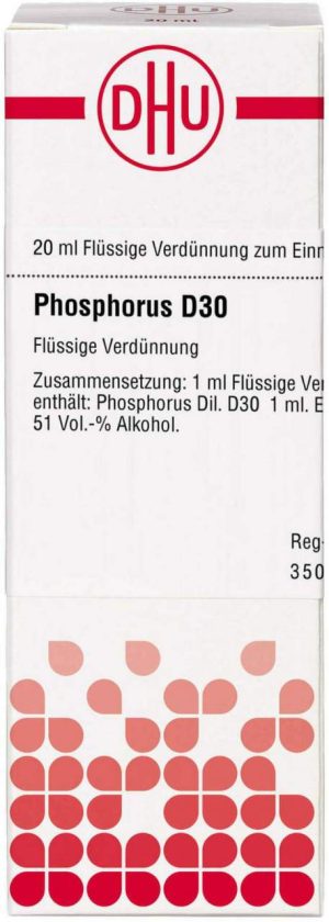 Phosphorus D30 Dilution 20 ml Dilution