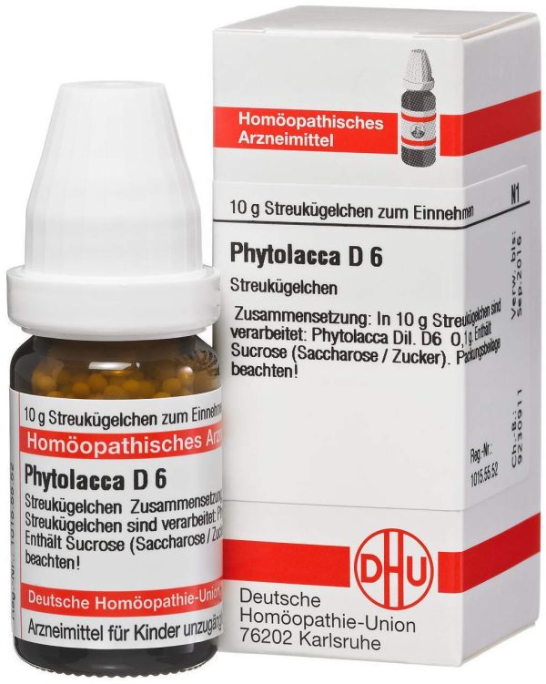 Phytolacca D 6 10 G Globuli