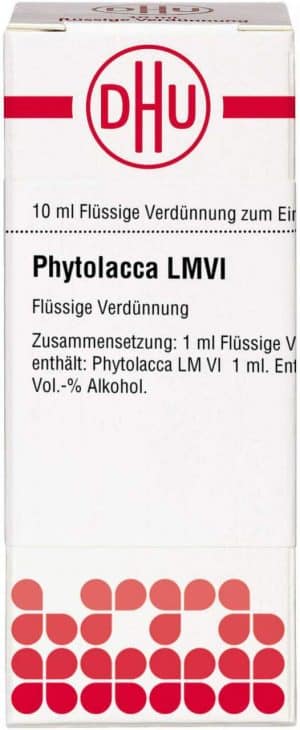 Phytolacca Lm Vi Dilution 10 ml