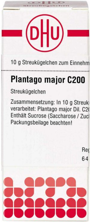 Plantago Major C 200 Globuli 10 G