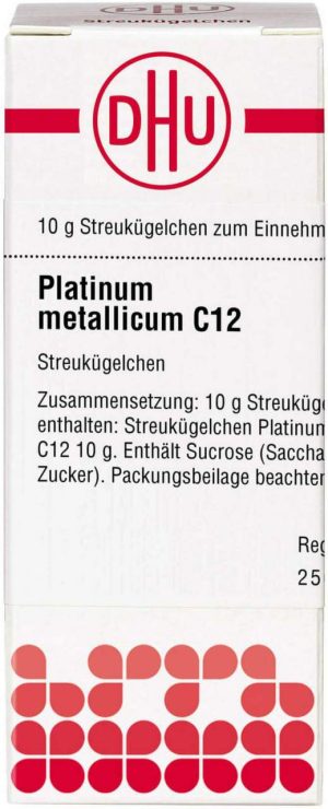Platinum Metallicum C 12 Globuli 10 G