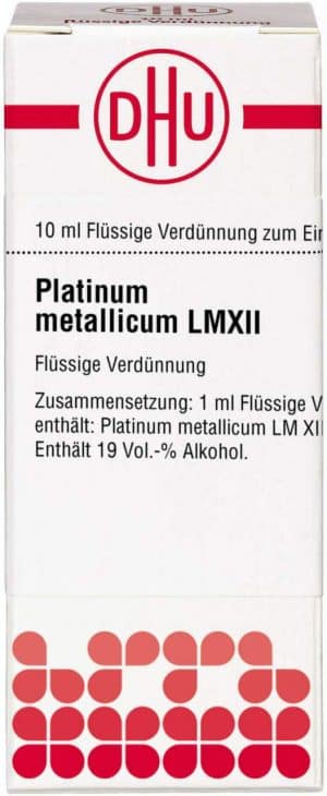 Platinum Metallicum Lm Xii Dilution 10 ml