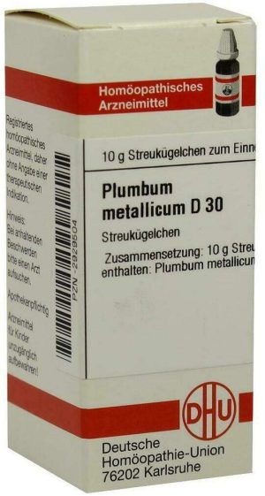 Plumbum Met. D 30 Globuli