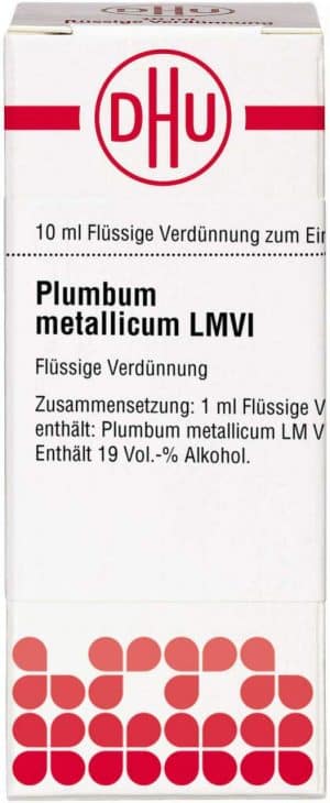 Plumbum Metallicum Lm Vi Dilution 10 ml