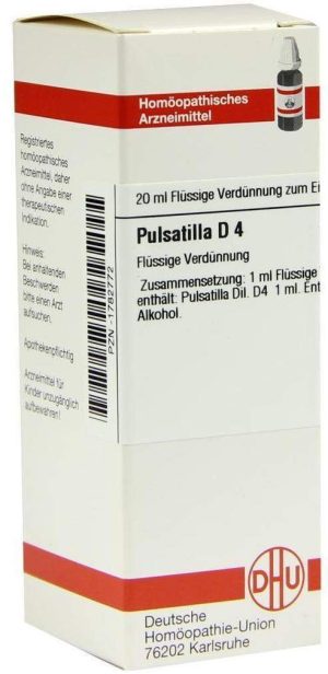 Pulsatilla D4 Dilution 20 ml Dilution