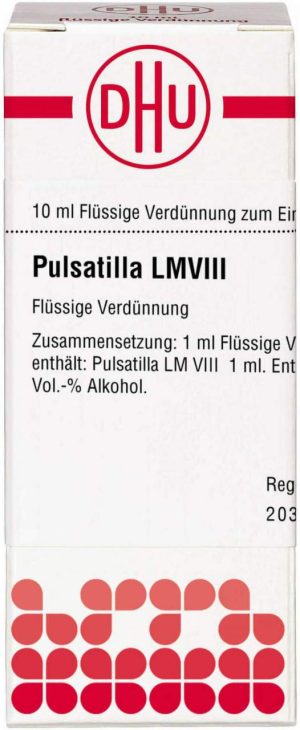 Pulsatilla Lm Viii Dilution 10 ml