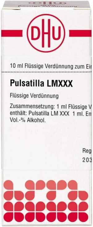 Pulsatilla Lm Xxx Dilution 10 ml