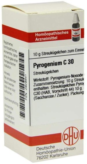 Pyrogenium C30 10 G Globuli