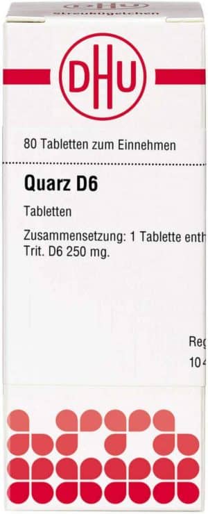 Quarz D 6 Tabletten 80 Stück