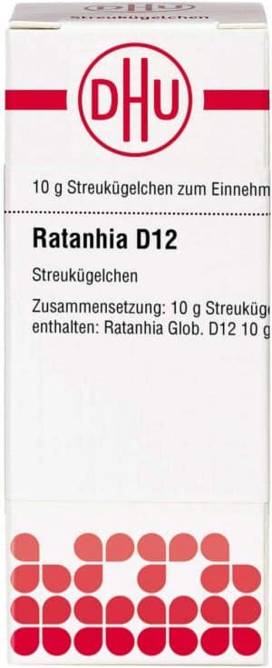 Ratanhia D 12 Globuli 10 G